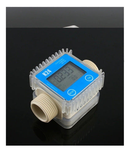 Genérica Digital Liquid Flow Meter for Fuel, Water, and Gasoil 6