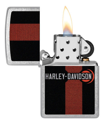 Zippo Encendedor 48604 Harley Davidson Original Garantia 5