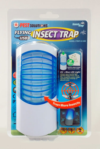 Pest Solutions iTRAP 22 Indoor Mosquito and Fly Trap with Adhesive Plate 1