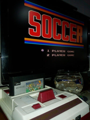 Soccer Juego Family Game + Cable Rca Para Tu Consola 8 Bits 1