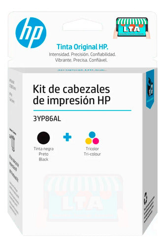 HP Original Printhead Kit for Deskjet GT-5820 Black and Color 0