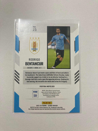 Rodrigo Bentancur - Panini Fifa Score 2022 2