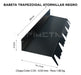 Rapimetal Roof Babeta on Trapezoidal Black Sheet T101 1