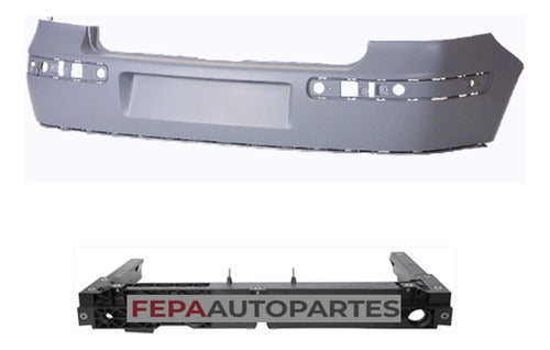 VW Golf 1999 / 2007 Mk4 Rear Bumper 0