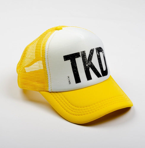 Yellow Taekwondo Cap Okio 0