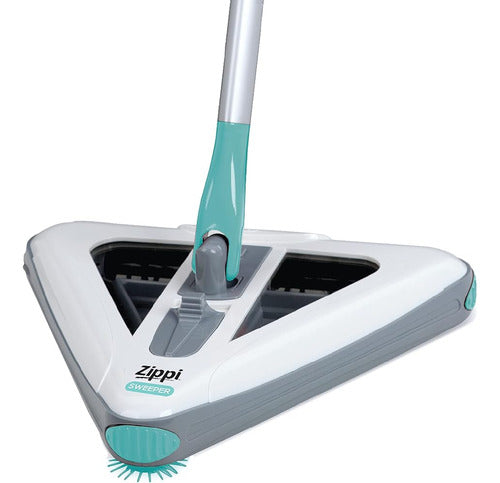 Zippi Sweeper - Powerful and Lightweight Sweeper, Perfect for Hard Floors and Tiles 0