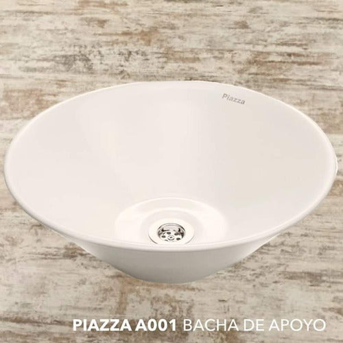 Piazza Round Countertop Sink A001 3