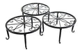 Howru Metal 3 En 1 Potted Plant Floor Flower Pot Rack 0