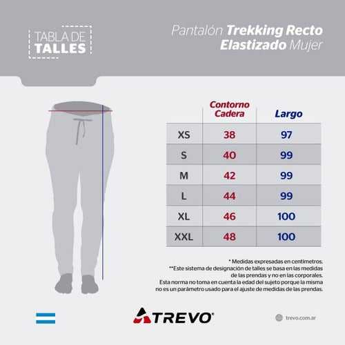 Women's Quick Dry Trekking Pants by Trevo 2