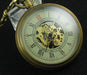 Antique Mechanical Pocket Watch Skeleton 100 2