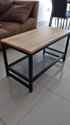 Metalmax Industrial Style Coffee Table Small Size 2