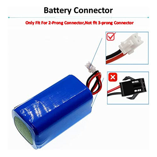 Youejoeq Shark Ion Robot Replacement Battery RVBAT850 RV1001AE 1