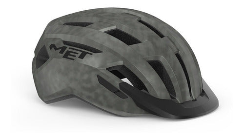 MET Allroad Helmet with Visor and Rear Light - MTB Road Cycling 19