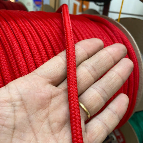 Polypropylene Rope Red 8 mm x 50 meters 2