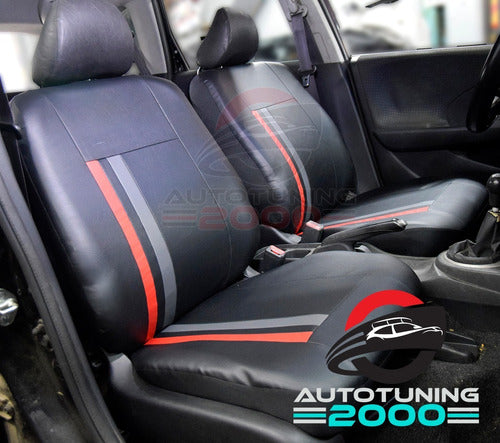 Sport Leather Seat Covers for Renault Logan 4