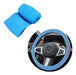 Cubre Volante + Funda Llave Silicona Ford Fiesta - Azul 3