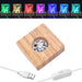 Yakamoz LED Lights Display Base, Square with RGB Light + USB Cable 0