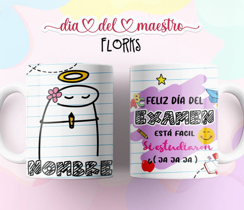 Plantillas Tazas Flork Dia Del Maestro Diseños Sublimar T115 3