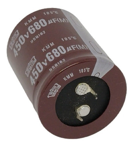 Capacitor Electrolítico Nippon Chemi-con 680uf 450v 105° 1