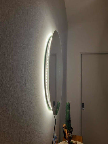 EspejarteDeco Round Mirror 80 cm with Cool White LED Light 4