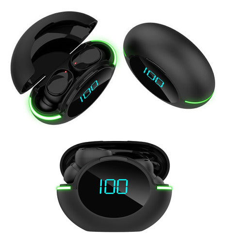 Tech House Wireless Bluetooth Hands-Free Headphones with Charging Base 0