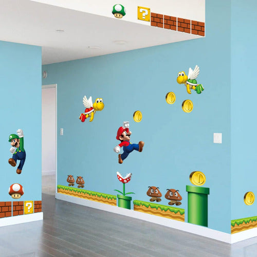 SchwartsCount Super Mario Wall Stickers Vinyl Decals Decoration 1