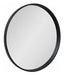 Kate and Laurel Travis Round Wood Wall Mirror, 31.5" 0