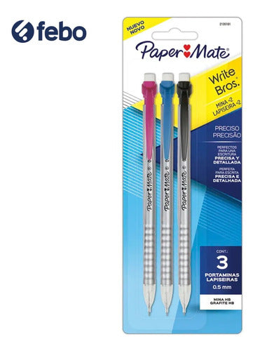 Paper Mate Mechanical Pencil X1 0.5mm 3 Color Variants 4