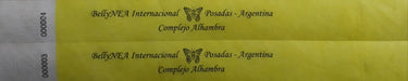 DI Custom Paper Wristbands for Events - Pack of 130 Units 7