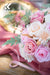 FANKO Artificial Flowers Pink & Cream Roses Combo For DIY Wedding Bouquets Centerpieces Arrangements Party Baby Bridal Shower Home Thanksgiving Decorations 5