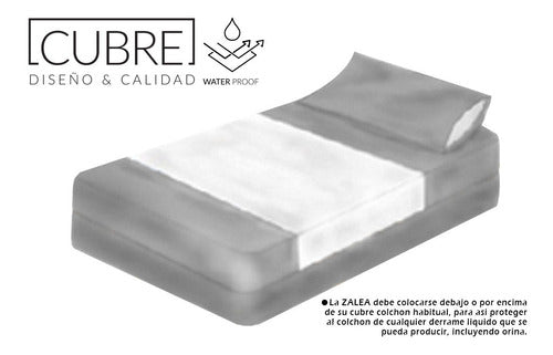 CUBRE Zalea Protectora Impermeable Incontinencias 100 x 195 cm 4