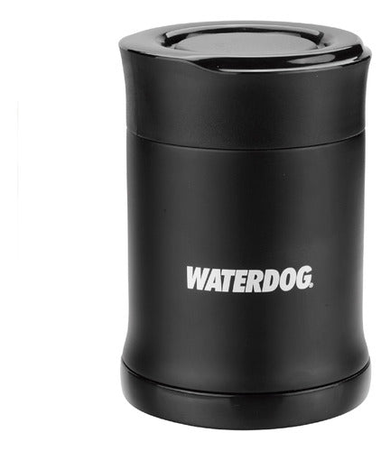 Waterdog Thermal Lunch Box Stainless Steel Black 480cc SB3048 0