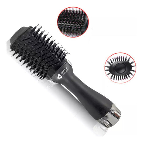 Oryx 3 In 1 Electric Brush Straightener Dryer Volumizer 0