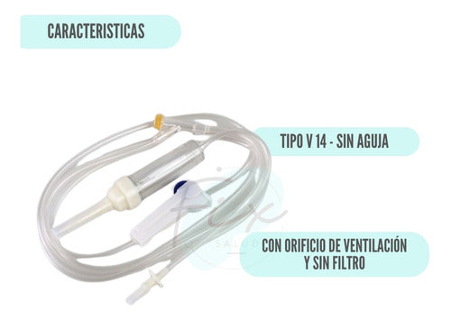 Guide for V14 Macro-Drip IV Cannula with Latex-Free Wheel x 25 units 1