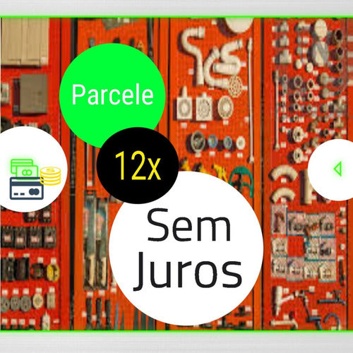 Extensão 1/2x1/2 Metal Cromada - Curta Metais Rei C/10 5