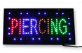 Genérica LED Piercing Tattoo Sign 0