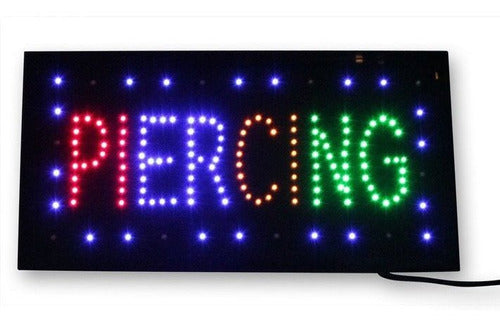 Genérica LED Piercing Tattoo Sign 0