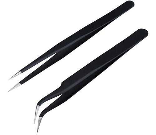 Estilo AQ Eyelash Nail Tweezers 0