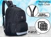 Lightweight Padded Wellington Polo Club Notebook Backpack - New 6
