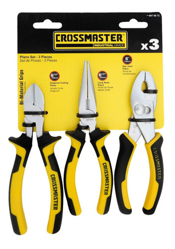 Crossmaster 3-Piece Pliers Tool Set 0