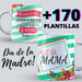 +170 Plantillas Para Sublimar Tazas Día De La Madre Kit Pack 5