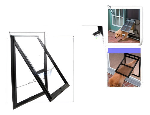 New Pet Screen Door for Cats and Dogs 0