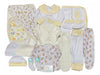 Complete Baby Layette Set - 17 Cotton Pieces with Towel 0