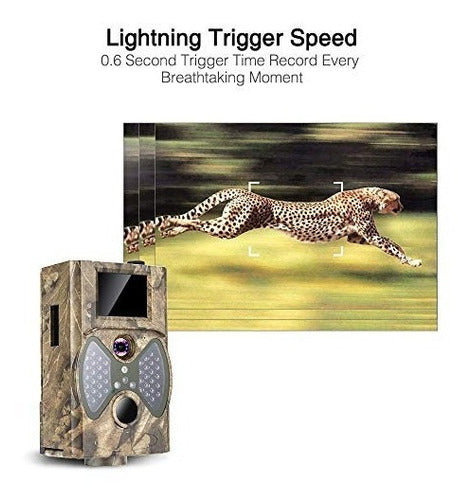 Distianert Trail Camera, 2018 Upgraded 1080P Hunting Game Camera 3