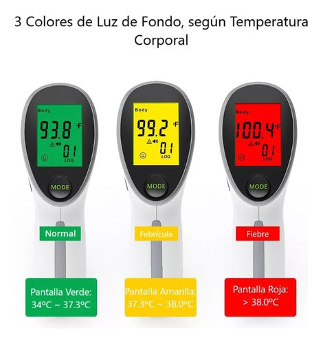 Silfab Termometro Digital Infrarrojo A Distancia YK-IRT2 2