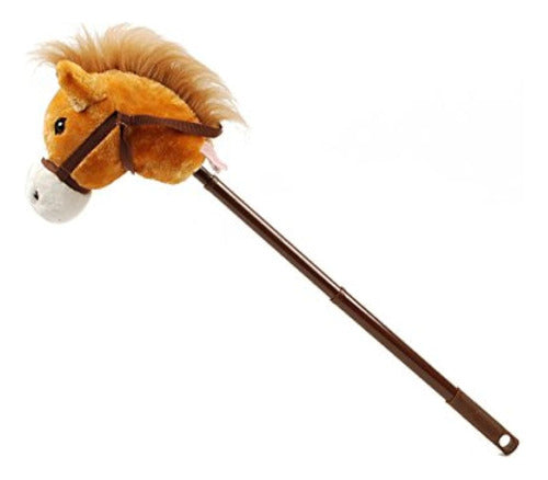 Linzy Hobby Horse Galloping Sounds Con Barra Telescópica Aju 0