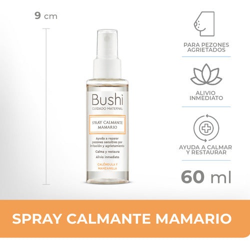 Bushi Calming Breast Spray with Calendula and Chamomile 2