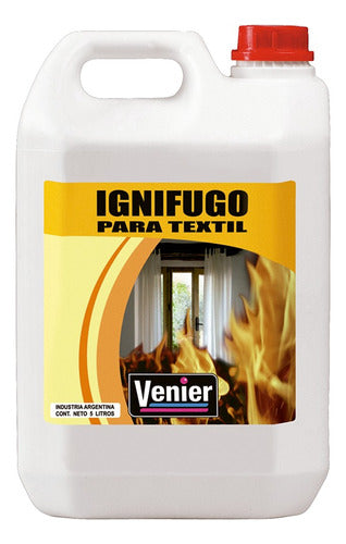 Venier Ignífugo Antifuego Para Textil X 5lts Pintumm 0