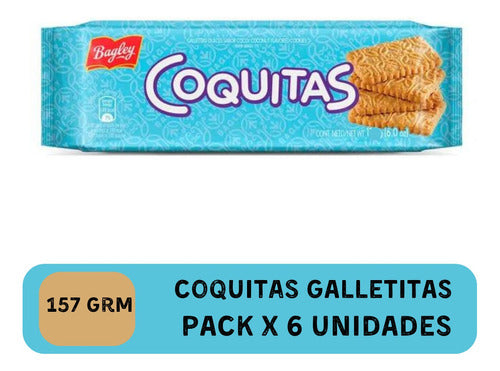 Coquitas Galletitas X6 Unidades 0