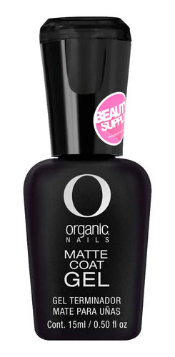 Organic Nails Matte Coat Organic Colorgel 15ml, Cero Brillo! 0